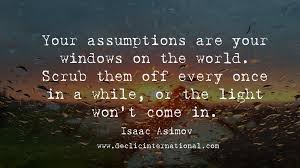 Image result for challenge your assumptions