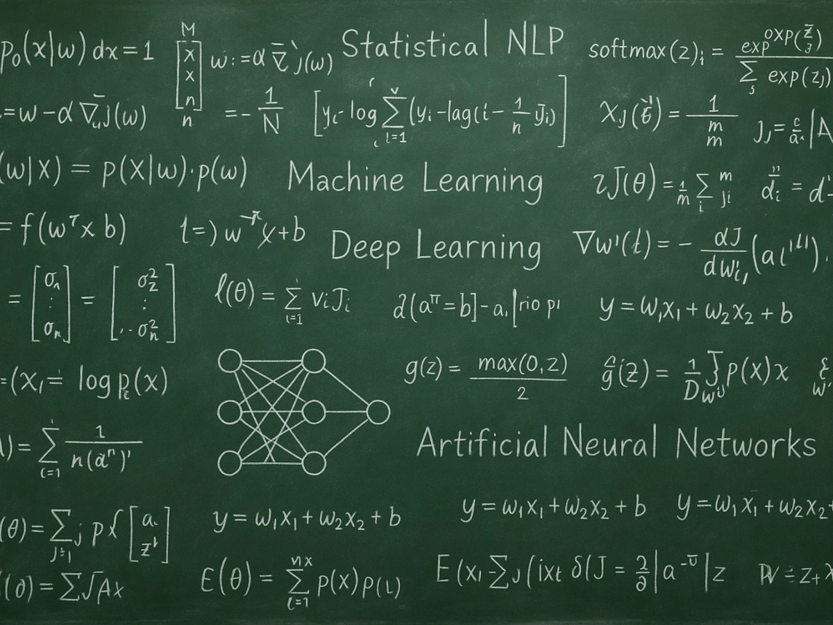 Language and AI: A mathematical&nbsp;equation
