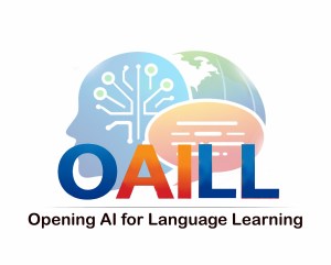 Logo for the series of conversations on Opening AI for Language Learning